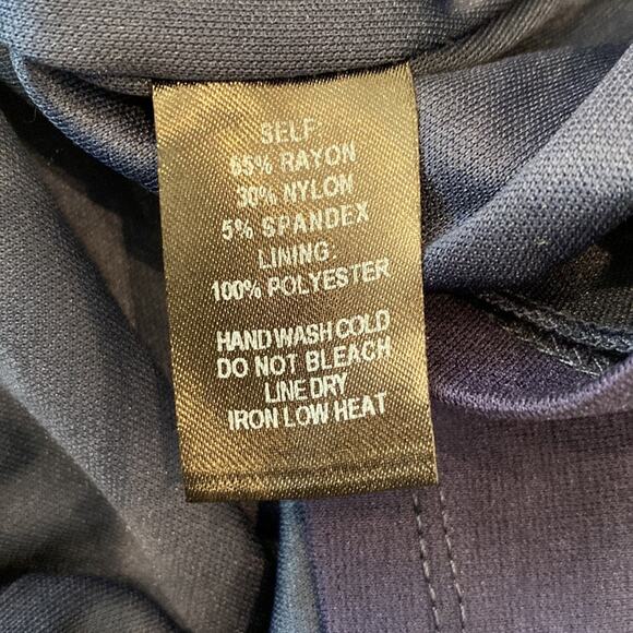 LULU'S Navy Blue Spaghetti Strap Mini Dress Small - Picture 7 of 7